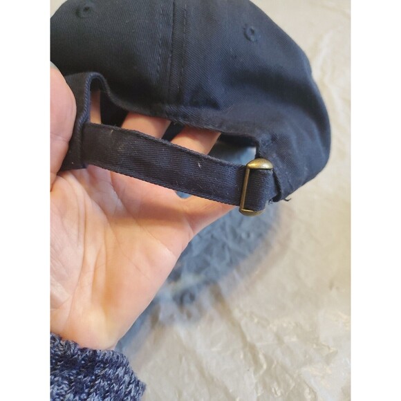 Unisex Baseball Hat Embroidered Skull & Cross Bones Fiume American Adjustable - Picture 6 of 9